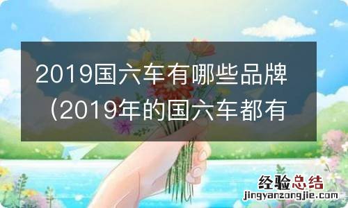 2019年的国六车都有哪些车型 2019国六车有哪些品牌