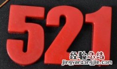 521是什么意思 521是什么