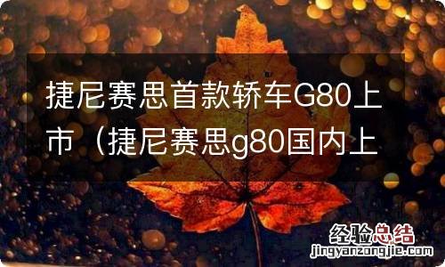 捷尼赛思g80国内上市 捷尼赛思首款轿车G80上市