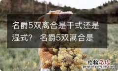 名爵5双离合是干式还是湿式？ 名爵5双离合是干的还是湿的