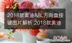 2018款奥迪A8L方向盘按键图片解析 2018款奥迪a8l方向盘按键图片解析图