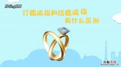 订婚戒指和结婚戒指一样吗