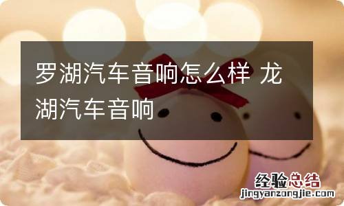 罗湖汽车音响怎么样 龙湖汽车音响