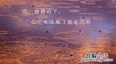 大雨落在横山上打一字