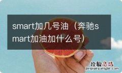 奔驰smart加油加什么号 smart加几号油