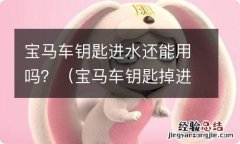 宝马车钥匙掉进水里还能用吗 宝马车钥匙进水还能用吗？