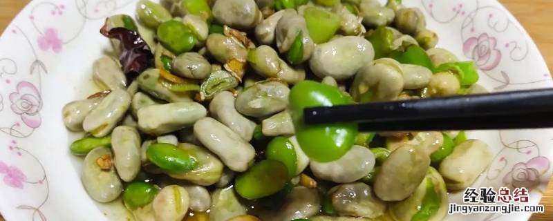 嫩胡豆是冷水下锅还是开水