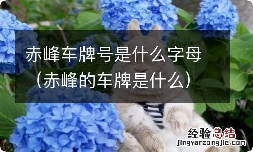 赤峰的车牌是什么 赤峰车牌号是什么字母