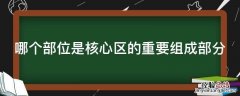 哪个部位是核心区的重要组成部分