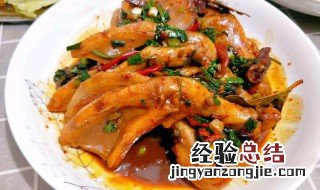 做卤鸭掌的方法 做卤鸭掌的做法