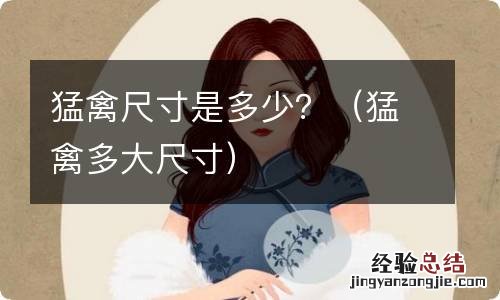 猛禽多大尺寸 猛禽尺寸是多少？
