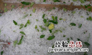 户外遭遇冰雹怎么做 户外遭遇冰雹怎么办