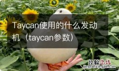 taycan参数 Taycan使用的什么发动机