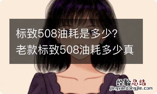 标致508油耗是多少? 老款标致508油耗多少真实油耗