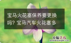 宝马火花塞保养要更换吗? 宝马汽车火花塞多久更换