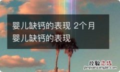 婴儿缺钙的表现 2个月婴儿缺钙的表现