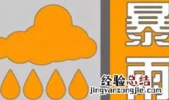 暴雨橙色预警信号是什么 暴雨橙色预警信号表是什么