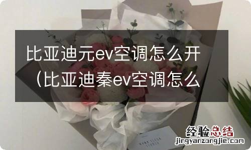 比亚迪秦ev空调怎么开 比亚迪元ev空调怎么开