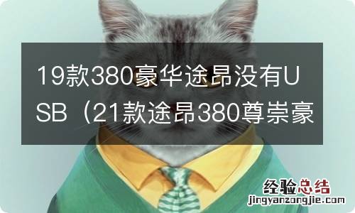 21款途昂380尊崇豪华版 19款380豪华途昂没有USB