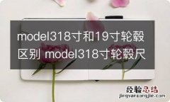 model318寸和19寸轮毂区别 model318寸轮毂尺寸