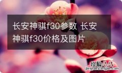 长安神骐f30参数 长安神骐f30价格及图片