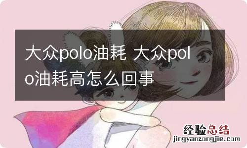 大众polo油耗 大众polo油耗高怎么回事