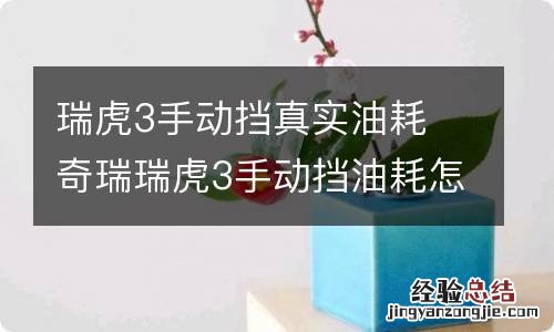 瑞虎3手动挡真实油耗 奇瑞瑞虎3手动挡油耗怎么样