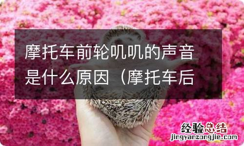 摩托车后轮有异响 摩托车前轮叽叽的声音是什么原因