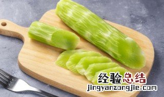 怎样晒莴笋干不变色不发黑 怎样晒莴笋干不变色