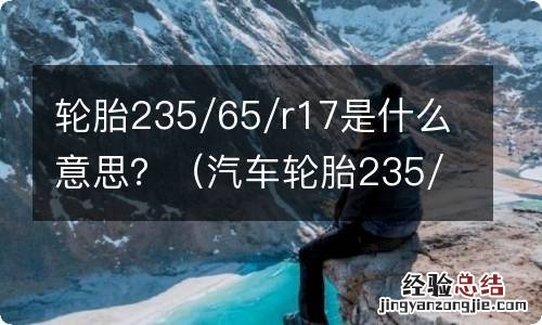 汽车轮胎235/65/r17 轮胎235/65/r17是什么意思？