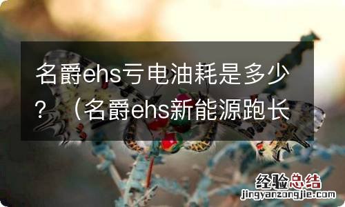 名爵ehs新能源跑长途油耗 名爵ehs亏电油耗是多少？