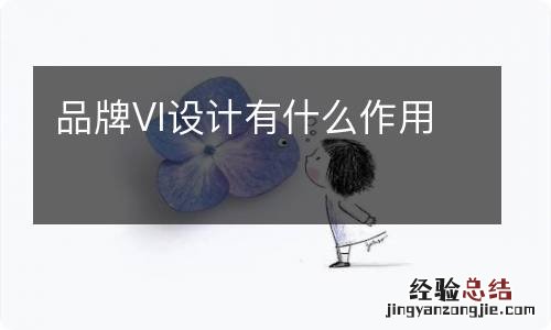 品牌VI设计有什么作用