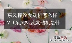 东风标致发动机是什么牌子的 东风标致发动机怎么样?