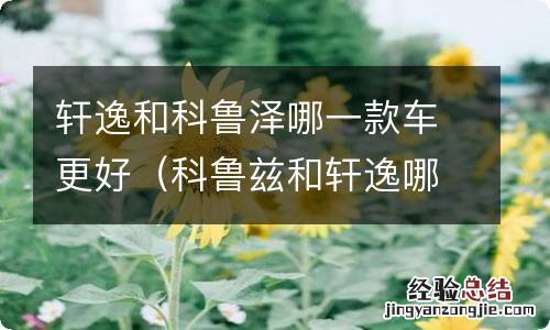 科鲁兹和轩逸哪个好些 轩逸和科鲁泽哪一款车更好