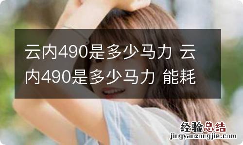 云内490是多少马力 云内490是多少马力 能耗多少个油