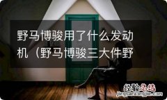 野马博骏三大件野马博骏发动机可以开几年 野马博骏用了什么发动机