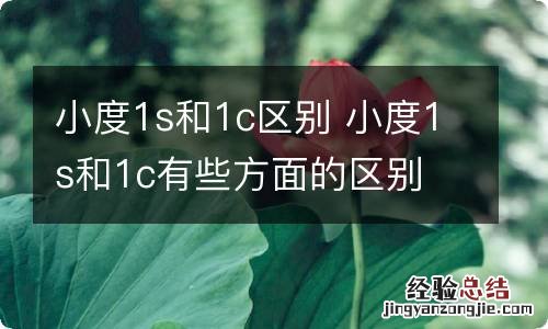 小度1s和1c区别 小度1s和1c有些方面的区别