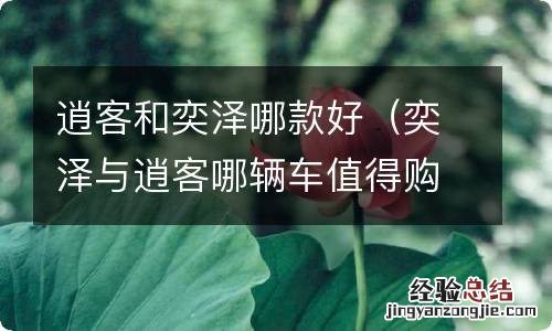 奕泽与逍客哪辆车值得购买? 逍客和奕泽哪款好