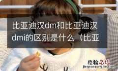 比亚迪汉dm是啥意思 比亚迪汉dm和比亚迪汉dmi的区别是什么