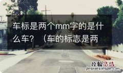 车的标志是两个MM 车标是两个mm字的是什么车？