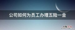 公司如何为员工办理五险一金