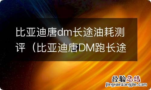 比亚迪唐DM跑长途油耗 比亚迪唐dm长途油耗测评