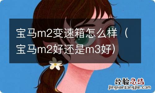 宝马m2好还是m3好 宝马m2变速箱怎么样