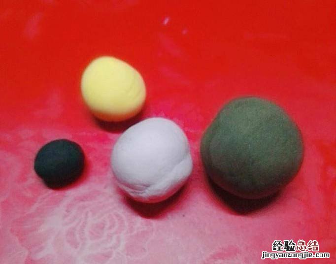 DIY轻松熊超轻粘土教程