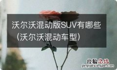 沃尔沃混动车型 沃尔沃混动版SUV有哪些