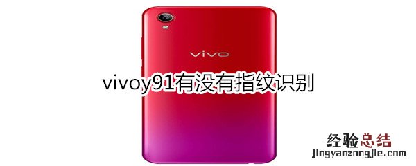 vivoy91有没有指纹识别