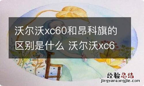 沃尔沃xc60和昂科旗的区别是什么 沃尔沃xc60与昂科旗哪个好