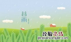 谷雨可以领证吗