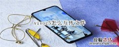 vivoz5怎么互传文件