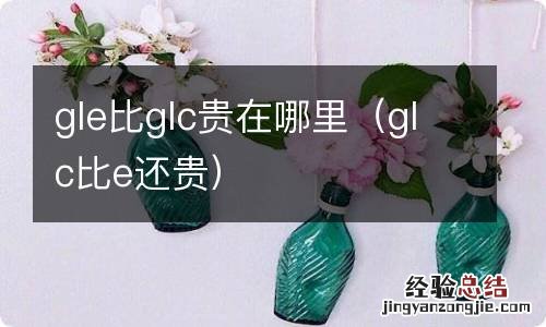 glc比e还贵 gle比glc贵在哪里